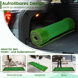 Wat vinden we goed aan de Putting Green Oefenmat – Indoor Puttingmat