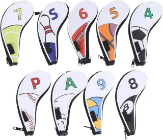 De Set golfclubhoezen 9-delig in één oogopslag