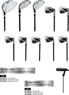 Skymax S1 Dames Rechtshandige Golfset Graphite