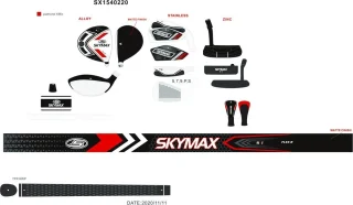 Skymax S1 Full Set Rechtshandig Men Graphite