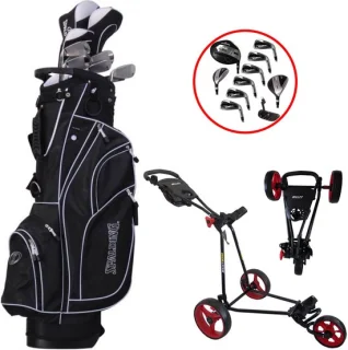 Spalding True Black Complete Golfset Heren Rechtshandig Graphite