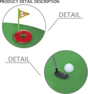 Toilet Golf Mini Puttingset