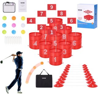 De VEVOR Garden Golfspel 9-holes in één oogopslag