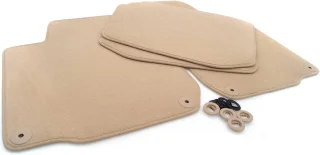 VW Golf 4 Velours Vloermatten Set 4-delig Beige