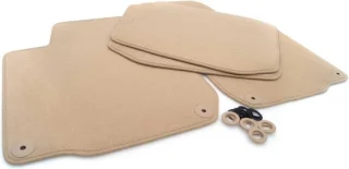 VW Golf 4 Velours Vloermatten Set 4-delig Beige