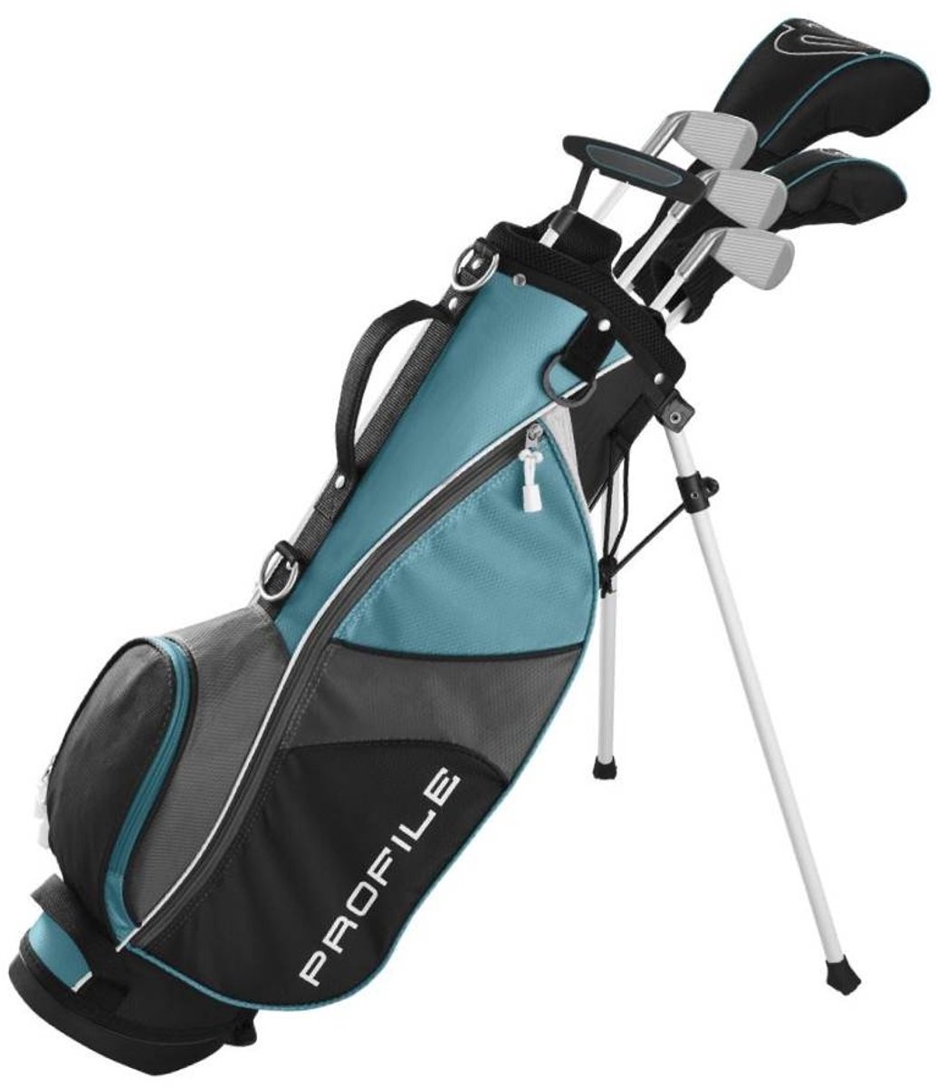 De Wilson Profile JGi Junior Golfset 9-delig Blauw in één oogopslag