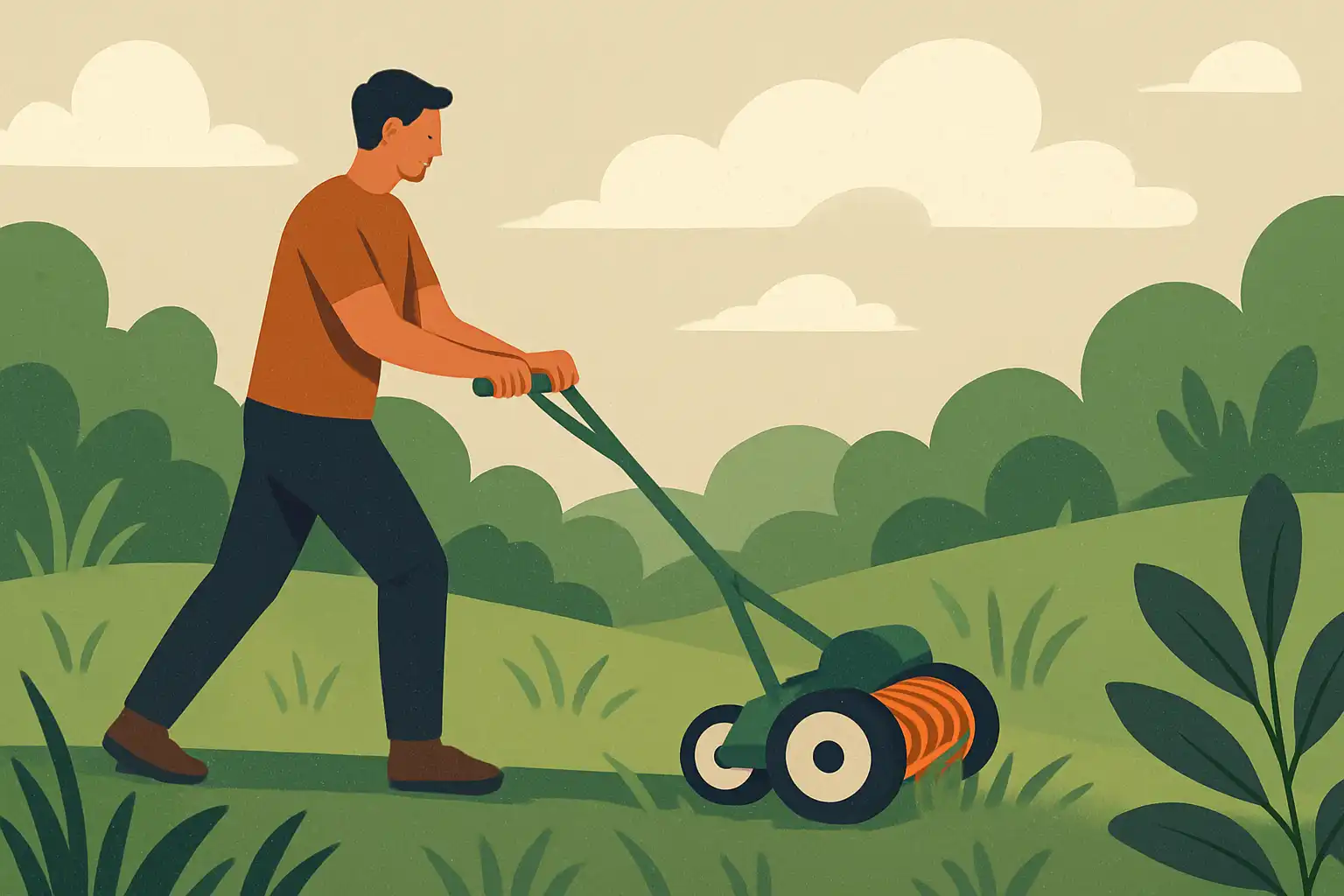 De comeback van de handmaaier: waarom steeds meer tuinders kiezen voor stilte, oefening en duurzaamheid