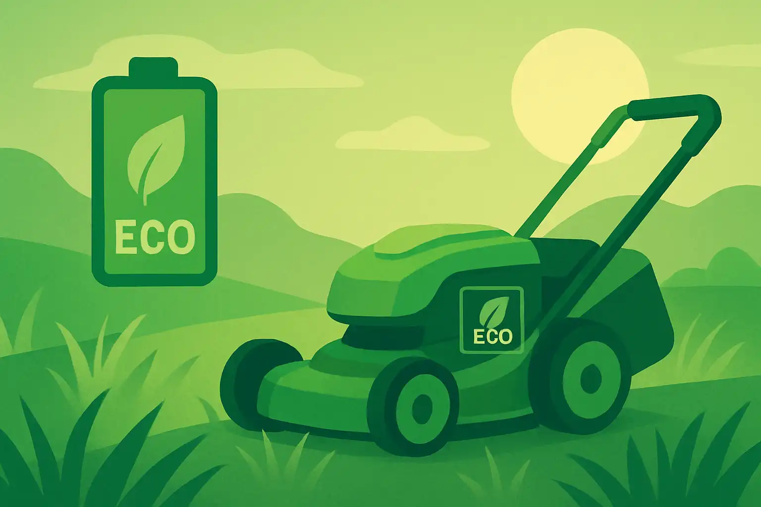 Eco-modus op accu-grasmaaiers: bespaar stroom zonder maaikracht te verliezen
