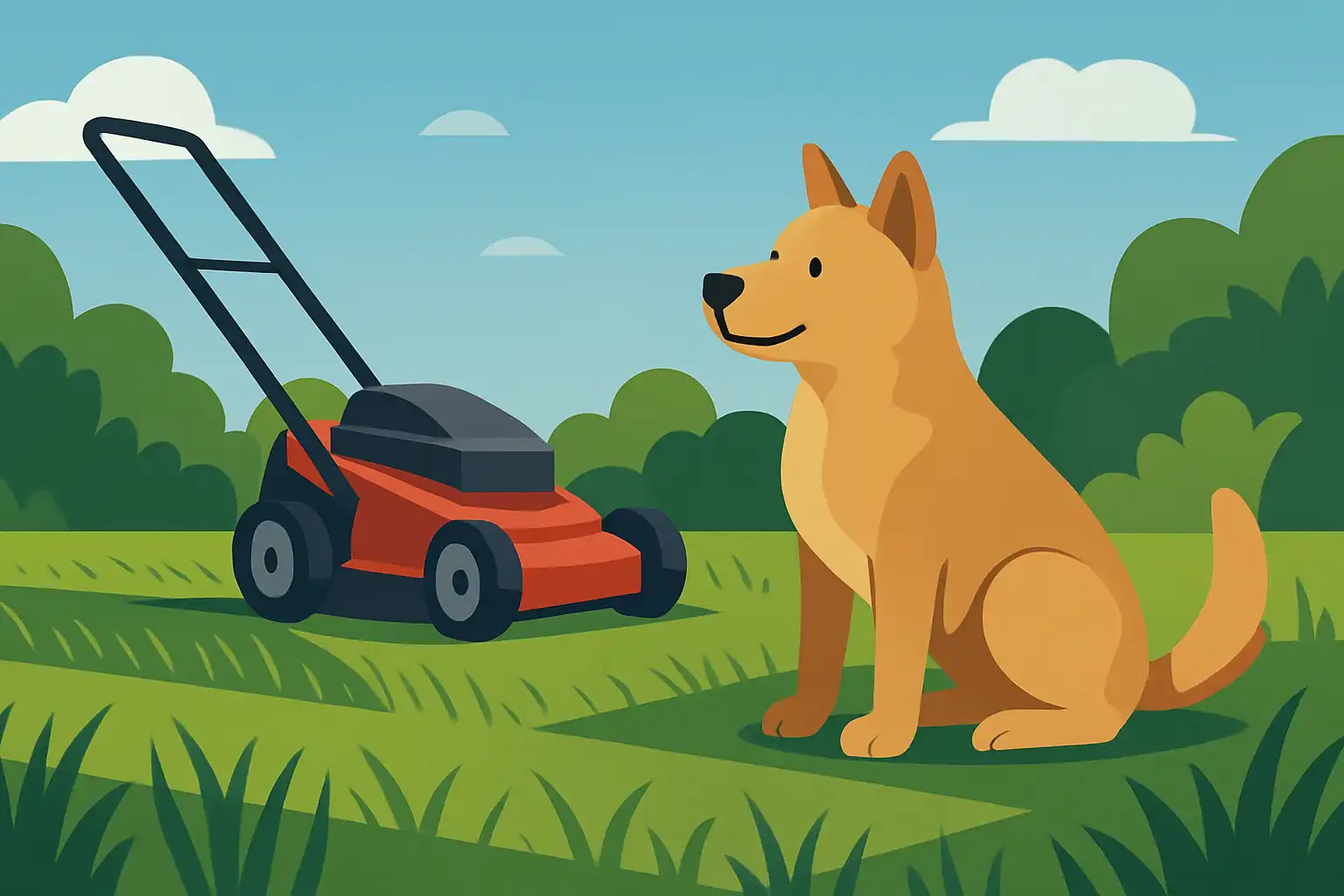 Gazon voor honden: zo maai je slimmer en houd je tuin hondvriendelijk