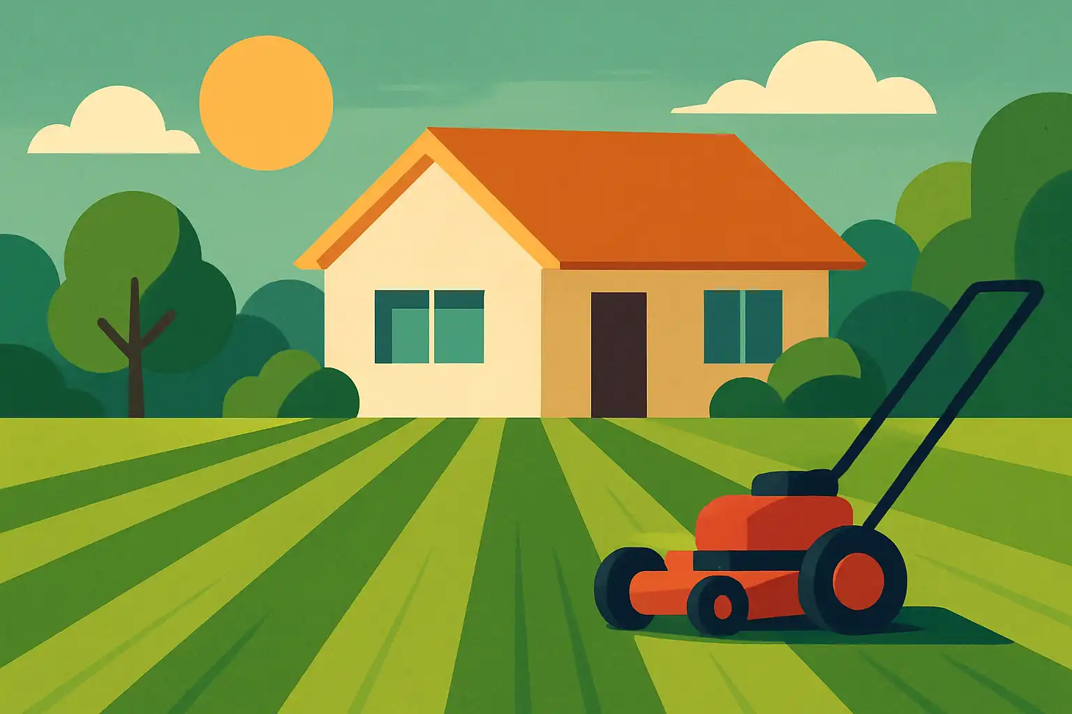 Hoe een perfect gemaaid gazon de verkoopwaarde van je huis verhoogt