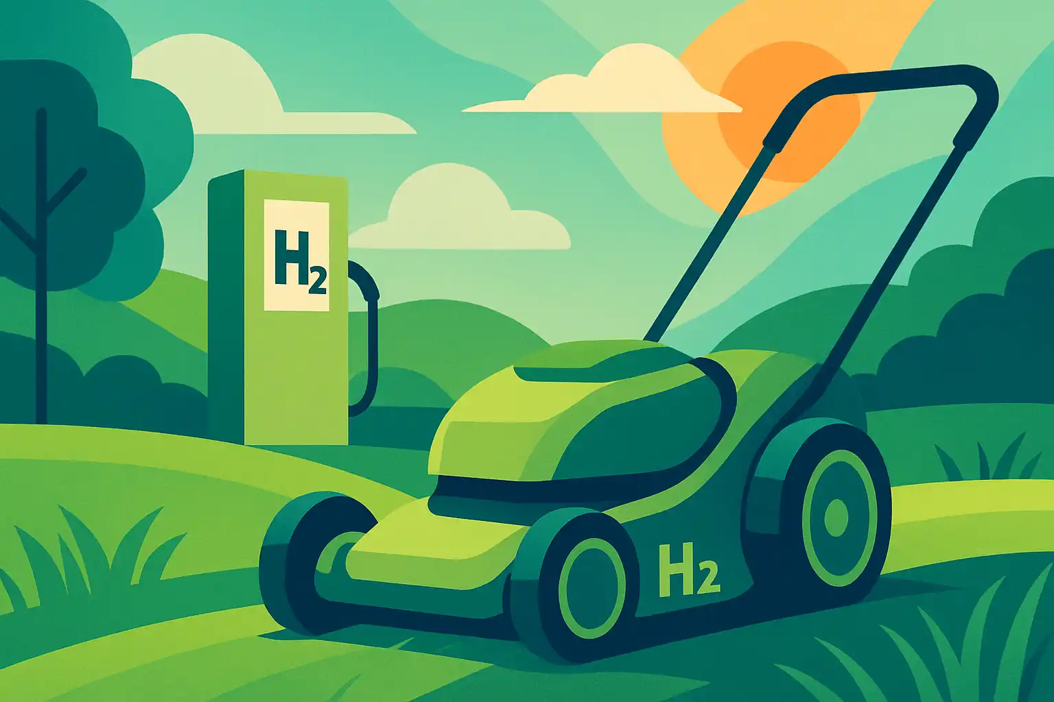 Is de waterstofgrasmaaier de volgende revolutie voor je achtertuin?