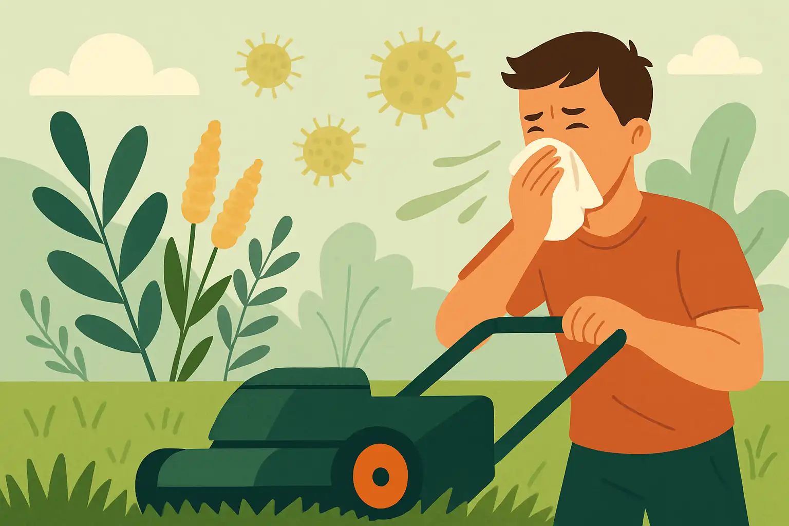 Maaien met hooikoorts: slimme tips om pollen te verminderen zonder je gazon te verpesten