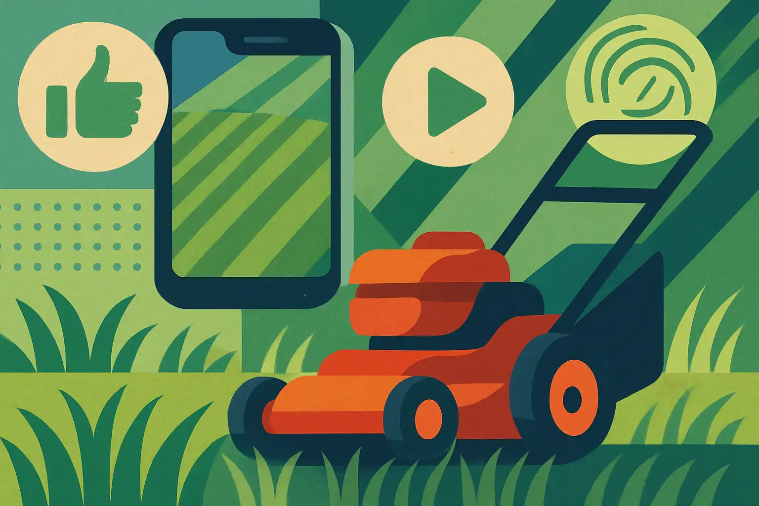 Virale maaitechnieken: wat je ziet op social en welke écht werken voor jouw gazon