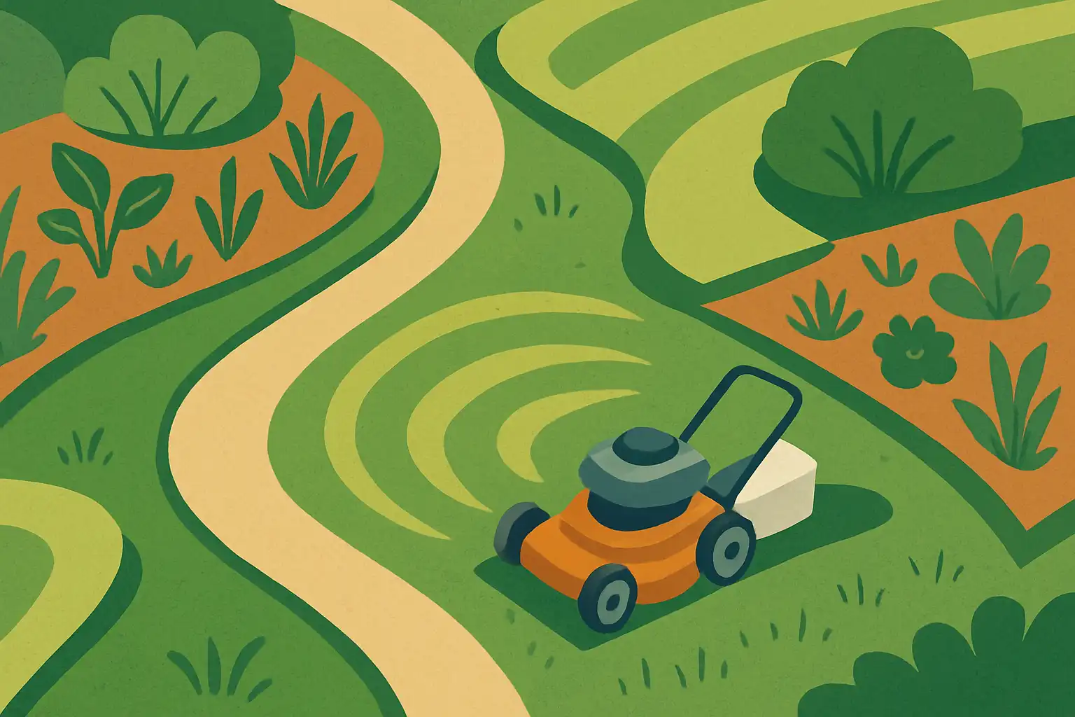 Zo ontwerp je je tuin zodat maaien kinderspel wordt: slimme lay-outs en bordertrucs