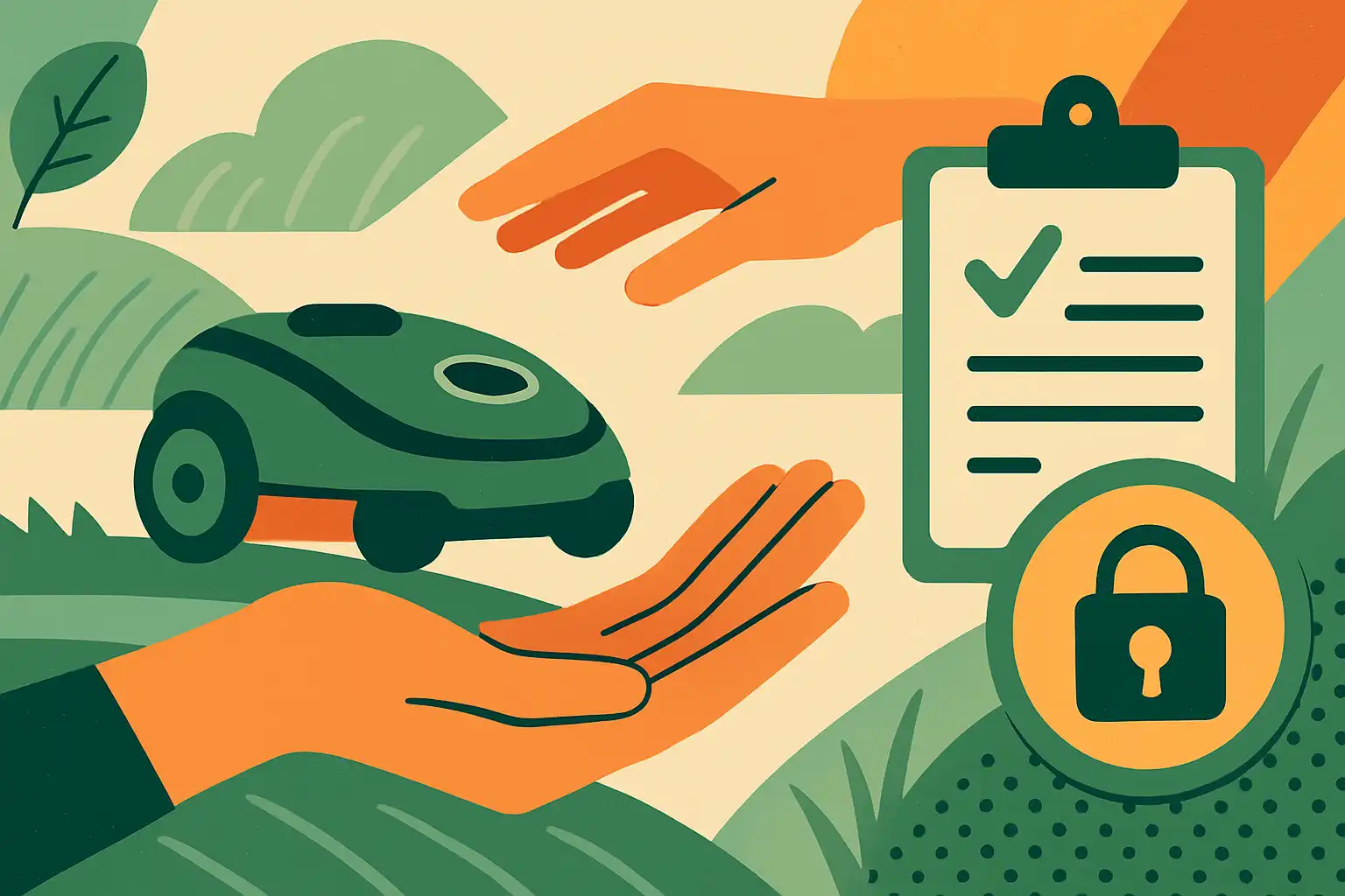 Zo verkoop of geef je je robotmaaier door: checklist voor een veilige en verantwoorde overdracht