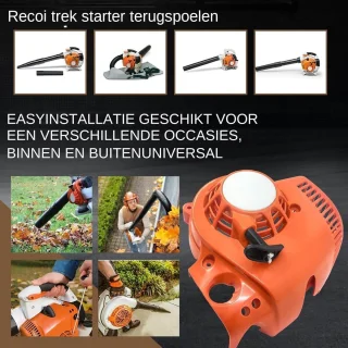 Handheld Pull Starter voor Grasmaaier - Vervangingsonderdeel voor Terugslagtrekstarter - Motorvermogen Apparatuur - Hogedrukreiniger Powertool Accessoires .