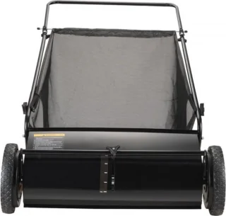 Handmatige hark grasmaaier PRO - Snel bladeren en takken verzamelen - Handmatig Grasmaaier - 66cm Veegbreedte - 198L Capaciteit