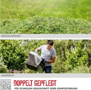 Maaigrasmaaier met krachtige 4-takt motor en 40 cm maaibreedte