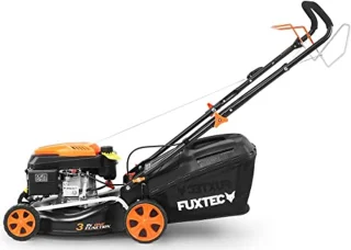 3-in-1 Benzine Grasmaaier met Achterwielaandrijving - 42 cm Maaibreedte - Voor Kleine Tuinen