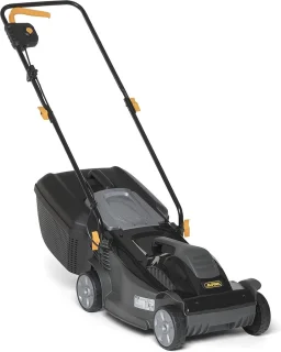 Elektrische Grasmaaier 1400W met 38 cm Maaibreedte voor Tuinen tot 500 m²