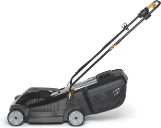 Elektrische Grasmaaier 1400W met 38 cm Maaibreedte voor Tuinen tot 500 m²