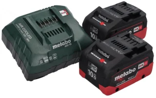 Metabo RM 36-18 LTX BL 36 Accu grasmaaier 36 V ( 2x 18 V ) LTX Brushless + 2x accu 10.0 Ah + lader