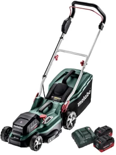 Metabo RM 36-18 LTX BL 36 Accu grasmaaier 36 V ( 2x 18 V ) LTX Brushless + 2x accu 10.0 Ah + lader