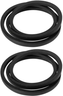 2 stuks grasmaaier V-type rubberen aandrijfriem buitenomtrek 1270 mm binnenomtrek 1219 mm breedte 12,7 mm MT3371 W30074 compatibel met Wolseley Tiller