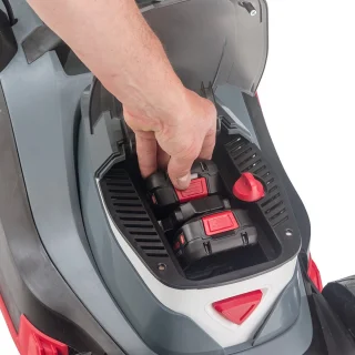 AL-KO 3.82 Li Easy kit (set met batterijen en lader) - 18V Accu gazonmaaier - Compatibel met Bosch 18V