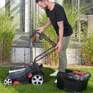 AL-KO 3.82 Li Easy kit (set met batterijen en lader) - 18V Accu gazonmaaier - Compatibel met Bosch 18V