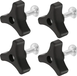 Grasmaaier handvat bouten - set van 4 - driehoek handvat knop moer schroef