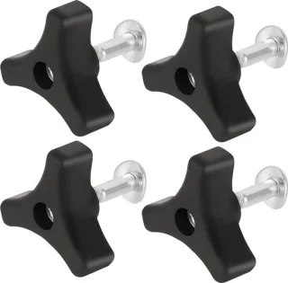 Grasmaaier handvat bouten - set van 4 - driehoek handvat knop moer schroef