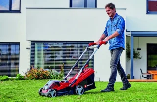 Einhell GE-CM 36/34-1 Li-Solo Power X-Change Accu-grasmaaier Accu In hoogte verstelbare greep 18 V Snijbreedte max. 33.
