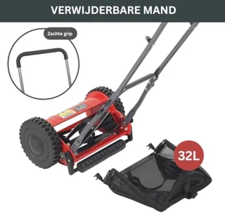Handmaaiers voor Grasmaaien met 40 cm Snijbreedte - Ergonomisch en Milieuvriendelijk