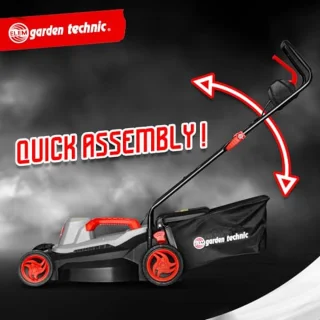 Elektrische Grasmaaier 1500W - 37 cm met Handmatige Maaihoogte
