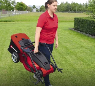 Elektrische Grasmaaier met 1500 W Motor, 36 cm Maaibreedte en 38 L Opvangbak voor Gazons tot 600 m²