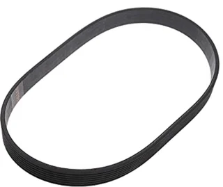7PJ490mm grasmaaier aandrijving 16mm breedte rubber synchrone gesloten lus distributieriem compatibel met QUALCAST roterende maaiers