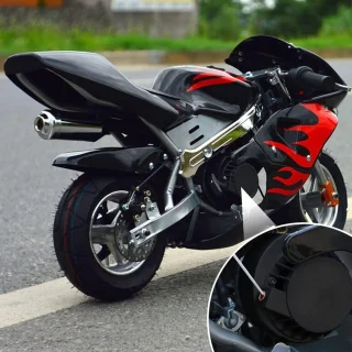 Pull Starter - 104mm - Trekstarter - Easy Pullstarter 49cc - Minibike, Pocketbike, Minicrosser - Pull Starter Vervanging - Pull Start Part