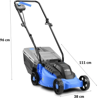 Elektrische Grasmaaier 1200 W met 32 cm Maaibreedte en 30 Liter Grasopvangbak