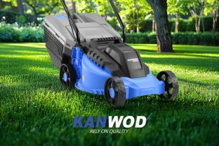 Elektrische Grasmaaier 1200 W met 32 cm Maaibreedte en 30 Liter Grasopvangbak