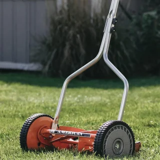 14 inch 4-bladige duwhaspelgrasmaaier