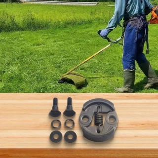2 34F borstelgrasmaaierkoppeling, grastrimmerkoppelingsset