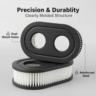 2-pack luchtfilter voor grasmaaier