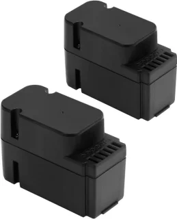 2 x Exmate 28 V 3,5 Ah accu voor Worx Landroid robotmaaier
