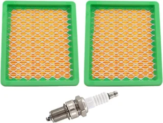 2 x luchtfilter met bougie voor grasmaaier Fuxtec FX-RM4639