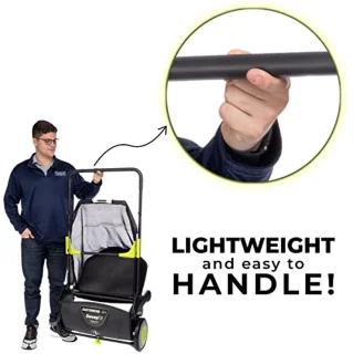 21" Zwarte Gazonveger