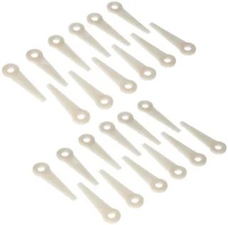 24 stuks grasmaaierbladen snijbladen tuin accessoires - pa66