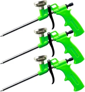 3 stuks metalen PU-schuimpistool