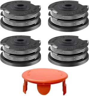 4 stuks vervangende draadspoelen voor grasmaaier