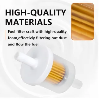 8 mm universele benzinefilter - ShopVlot